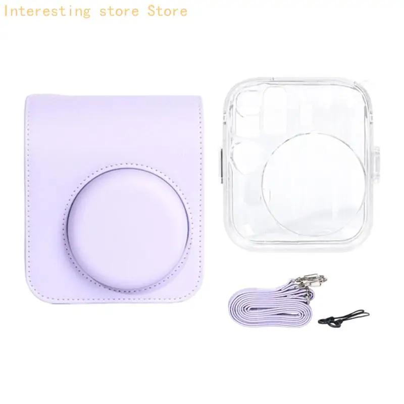 Tragbares Mini 13-Tragetaschenset mit durchsichtiger PC-Kameraschale, Umhängetasche und Armband für den täglichen Gebrauch zum – Detail 5