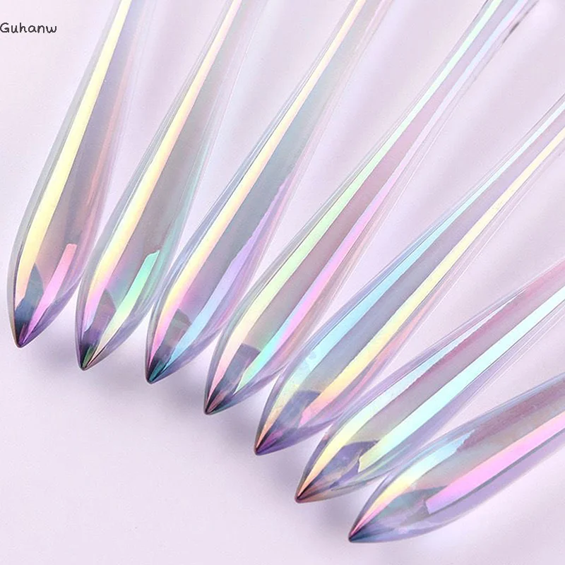 

[WHB]6Pcs/set Nail Art Pen Lllusory Color With Cover Nail Construction Painting Brush Uv Gel Extension Drawing Carving Pen Diy