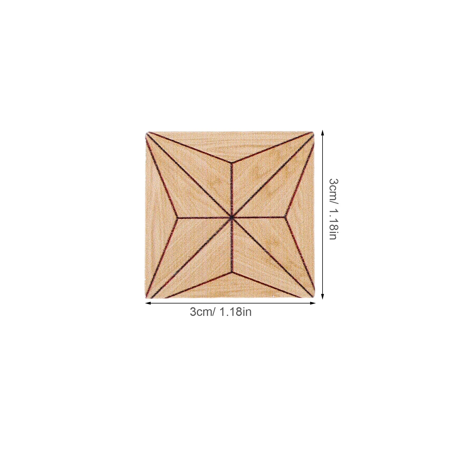 Piastrelle per pavimenti in legno in miniatura da 20 pezzi, finitura realistica, stile retrò, per case delle bambole, cucine, bagni, camere da letto, doppia faccia, versatile
