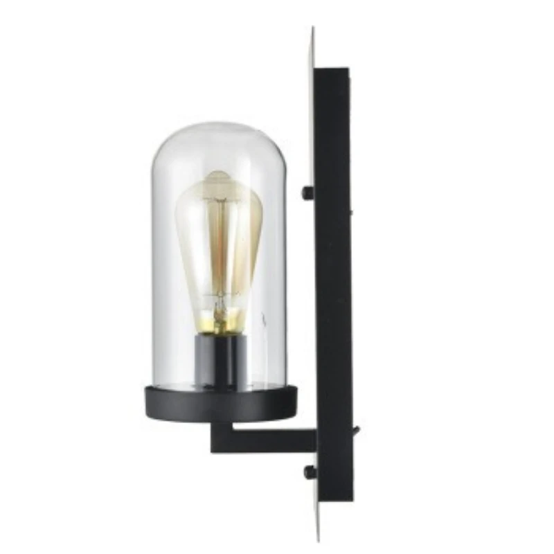 

Creative modern minimalist restaurant bar, country aisle staircase light bulb, single head glass wall lamp