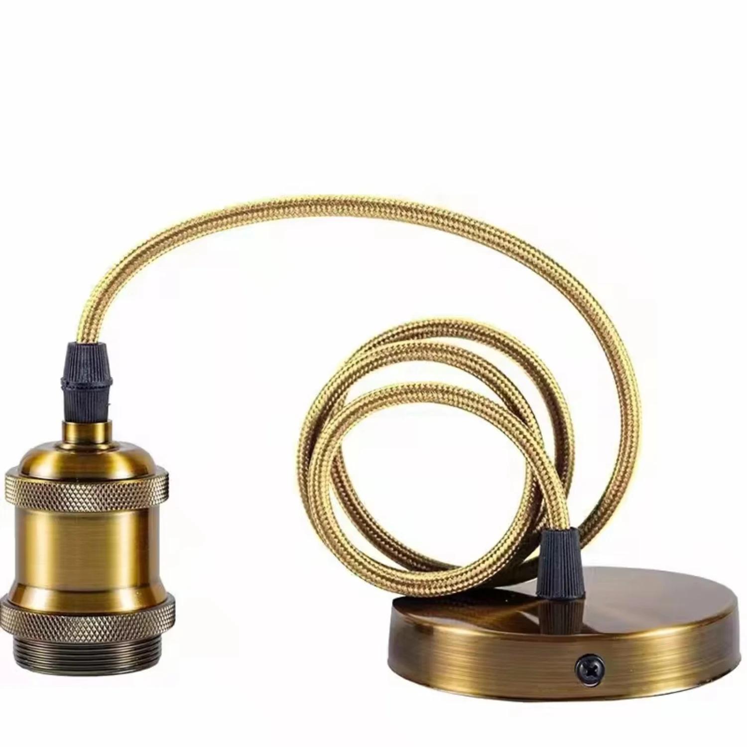 

Vintage Hanging Wire Hanging Lamp Lamp Pendant Lights E27 Large Screw Mouth Imitation Tungsten Filament Lamp Light up sign