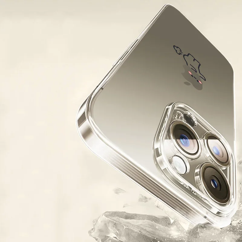 Funny Matchstick Men Clear Phone Case For iPhone 16 14 15 13 12 11 Pro Max Mini SE 7 8 Plus Cartoon Shockproof Transparent Cover - Image 3