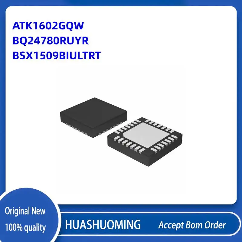 10pcs/lot   New  ATK1602GQW ATK1602 4 24780 BQ24780 BQ24780RUYR PQ24780   BSX1509BIULTRT  BSX1509  SX1509  QFN-28