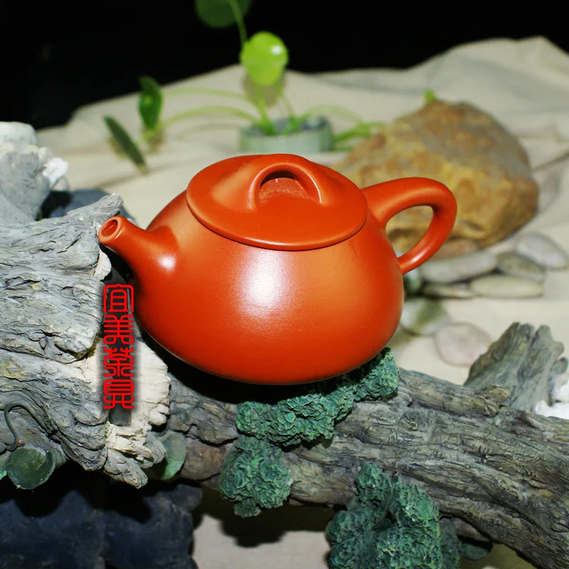 160CC Kung Fu Zisha Hand playing Teapot Yixing Purple Clay Mini Pot Small Capacity Kettle Pure Teaware