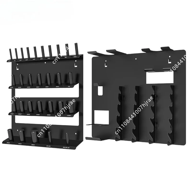Wall Mount Bike Repair Tool Storage Rack Holder For Wheel Hub Bearing Installer Remover Bicycle Screw Organizer Accessory