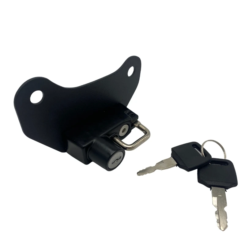 Motorcycle Helmet Lock Side Anti-theft Security with 2 Keys For Indian Scout Bobber Sixty Twenty Rogue 2015-2023 Motos Parts