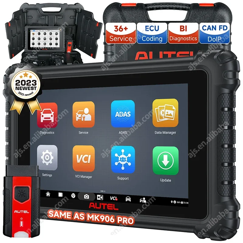 

2025 Autel MaxiCom MK906 Pro Car Diagnostic Tool Advanced Programmer Scanner Automotive Tools autel mk906 pro ts