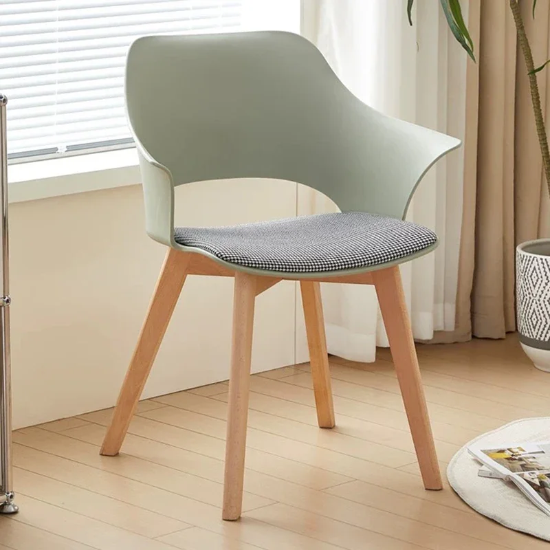 

Пластиковые стулья для гостиной, Креативные обеденные стулья, Современный туалетный стул, Домашнее кресло со спинкой, Мебель для перемещения, Скандинавская мебель