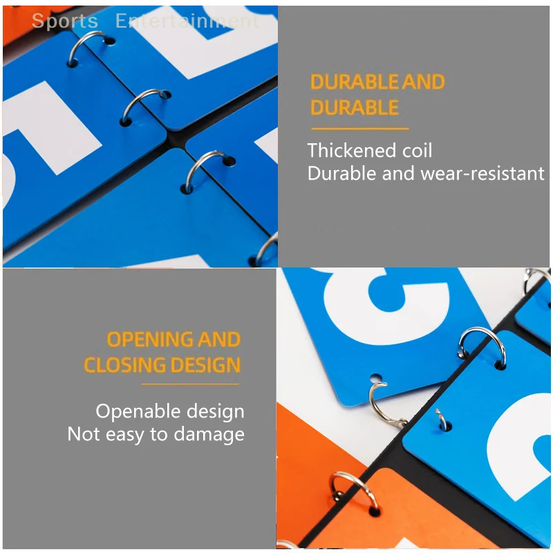 1pc cartas viradas placar mesa pontuação keeper portátil contador de pontuação de basquete para página girando bola jogo placar