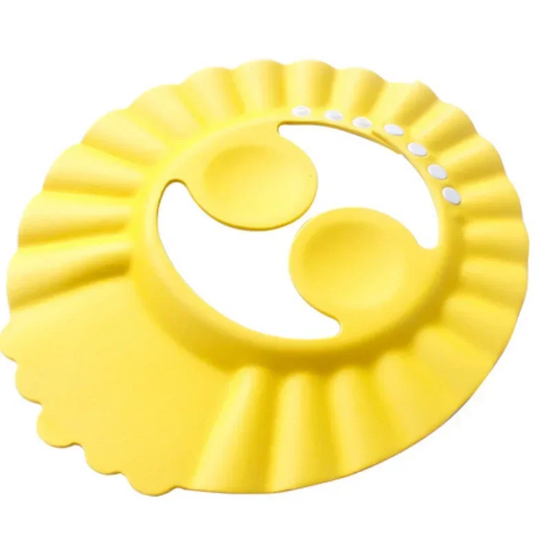 Adjustable Baby Shower Cap with Ear Protection Shampoo Hat for Infants Toddlers Bath Accessories