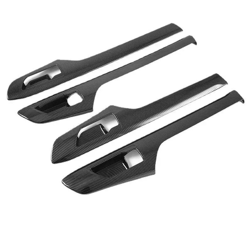 

Suitable for 2022 Toyota Highlander inner handle modified abs hydrocarbon inner door bowl decorative frame sticker