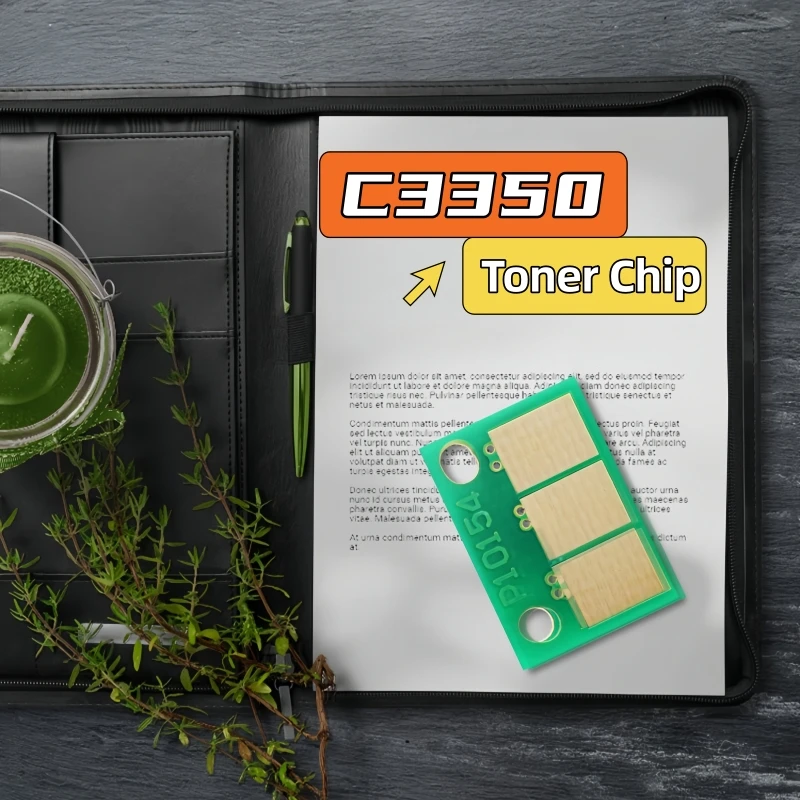 2 juegos de Chip de cartucho de tóner C3350 para Konica Minolta Bizhub C3350 C3380 C3850FS 3850 TNP48 cartucho de tóner CMYK TNP-48