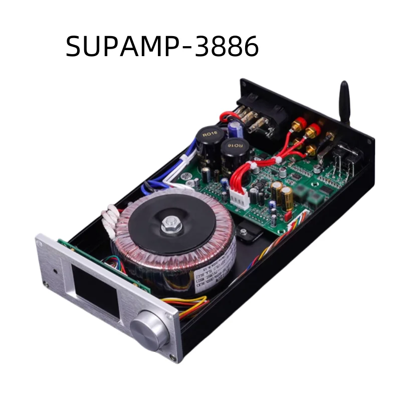 BRZHIFI  68W*2 SUPAMP-3886 Classic American Half LM3886 Core HiFi High Power Bluetooth 5.3 Amplifier