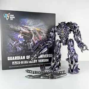 BMB Shockwave ZS-01 ZS01 Zeus Magic Transformation Universe Guardian Alloy  Oversize 35CM Leader Action Figure Robot Toys