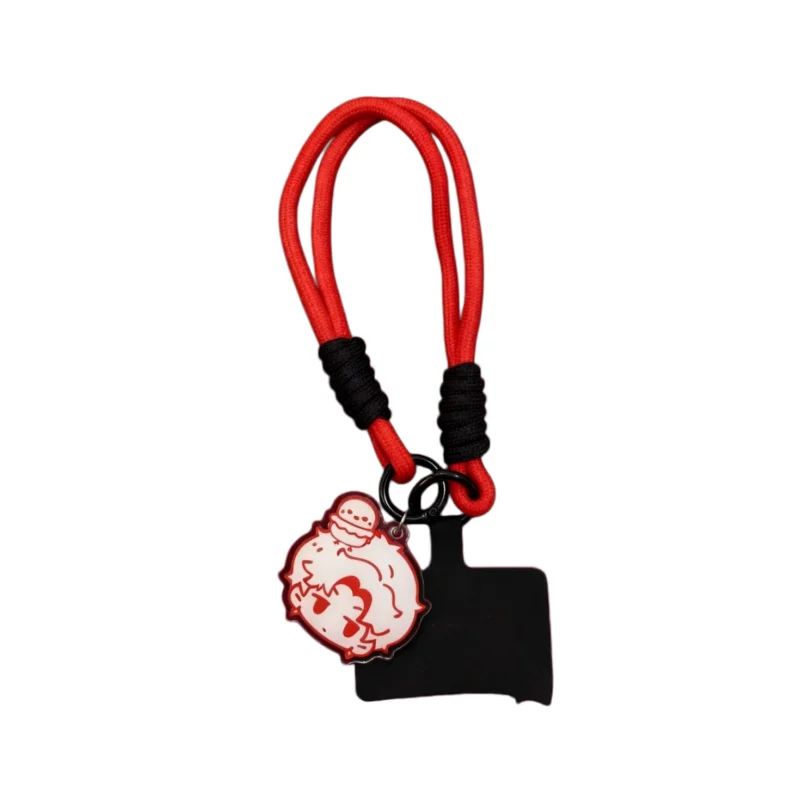 New Love and Deepspace Xavier Caleb Sylus Zayne Bag Lanyard Ins Style Wrist Phone Chain High Color Value Cartoon Couple Keychain view 6