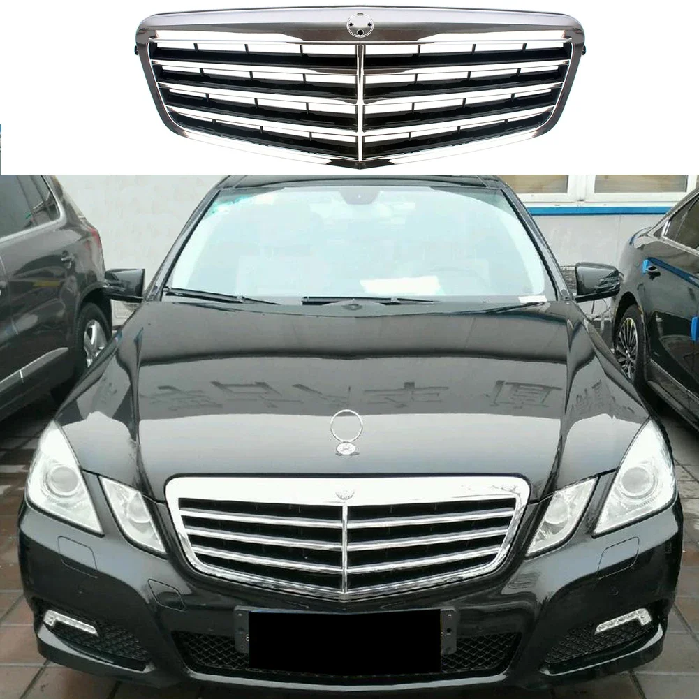 

Front Racing Facelift Grilles Upper Cover For Mercedes-Benz W212 E-Class E250 E280 E300 E320 E400 E430 2009-2013 OE