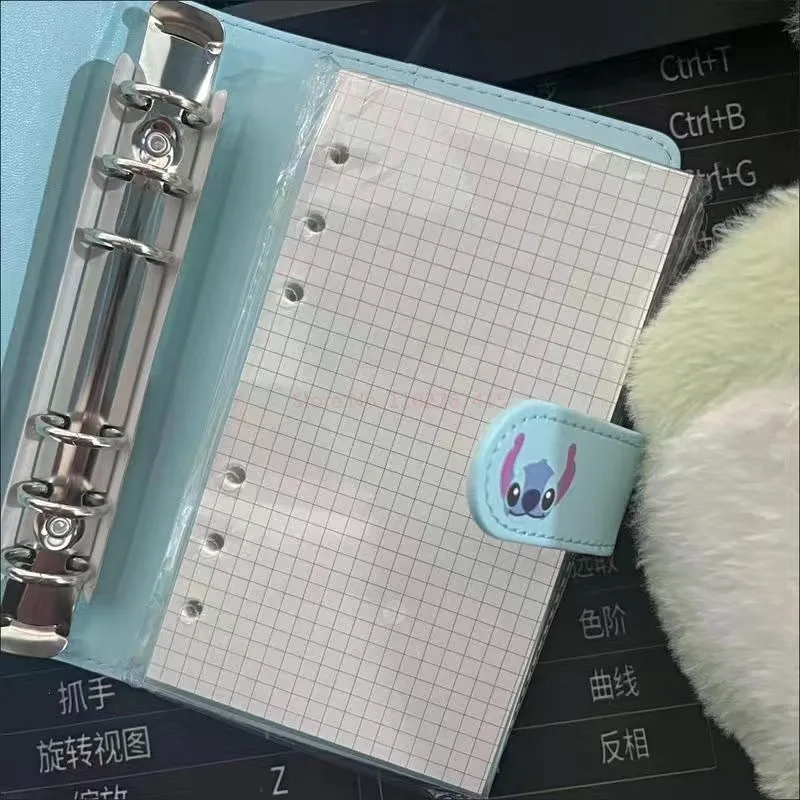 Disney Lilo & Stitch Pu Cartoon Notebook Cartoon Tablet Supplies School Office Stationery Student Gifts