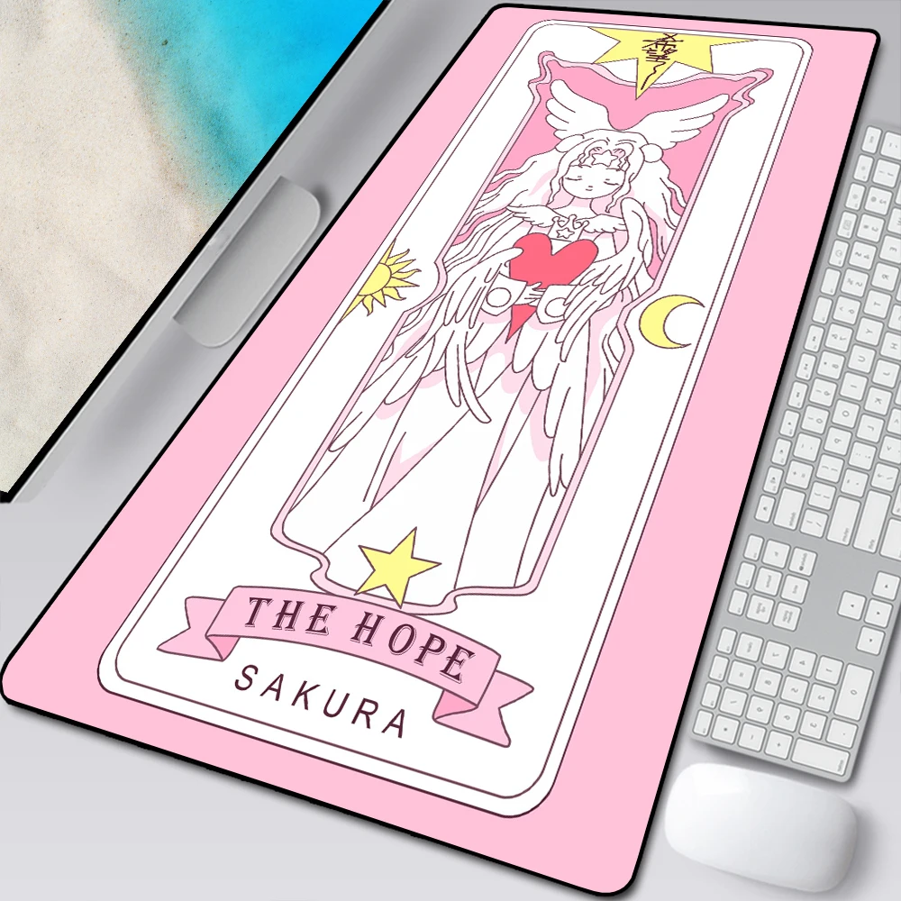 Alfombrilla de ratón Rosa Sailor Moon para Gaming, alfombrilla de ratón grande XL para Gamer, teclado, PC, escritorio, ordenador, tableta