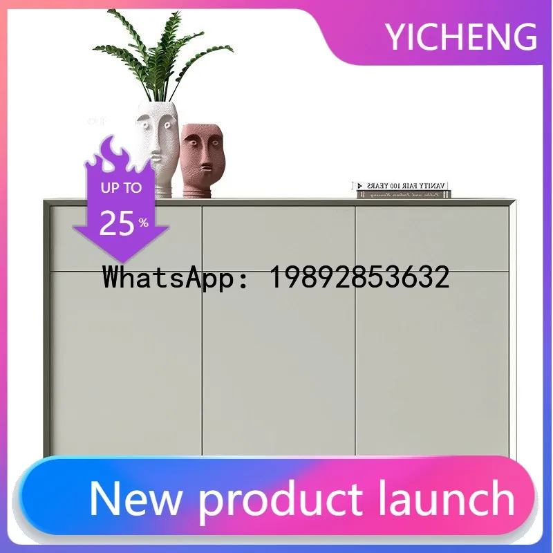 

A1 I Shoe Cabinet Lacquer Home Entrance Hallway Multi-Functional Multi-Layer Storage Cabinet Fully Equipped Simple Cabinet