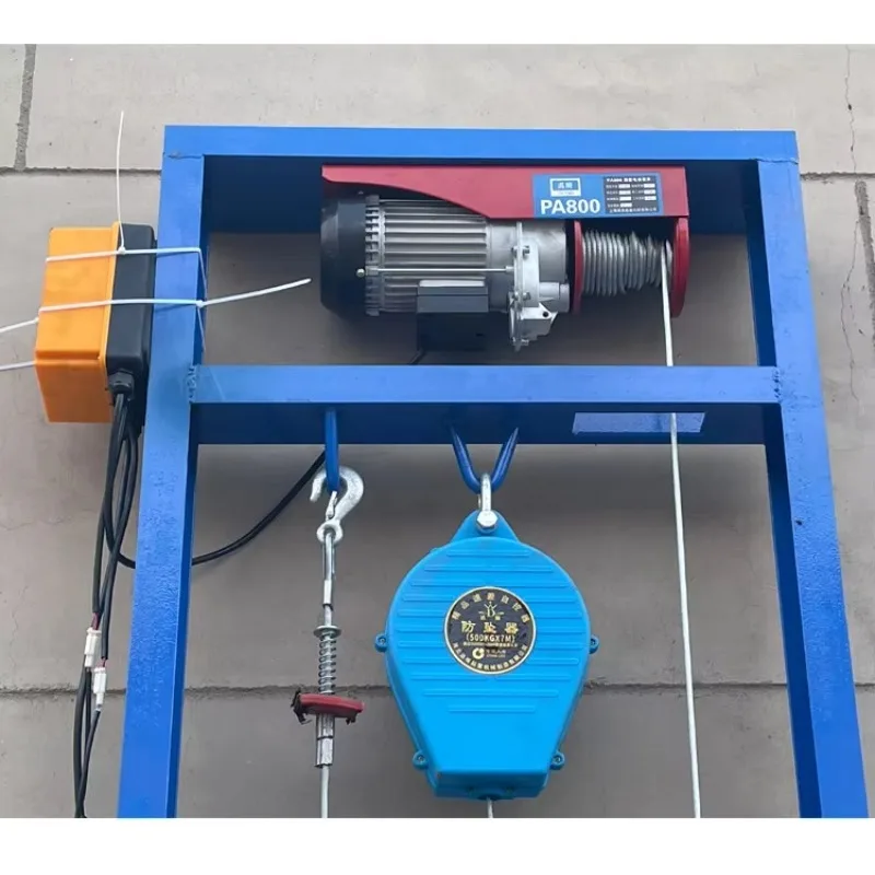 Electric Cargo Lift Freight Elevators Winch Goods Lifting Vertical Platform for Small Wall House Outdoor