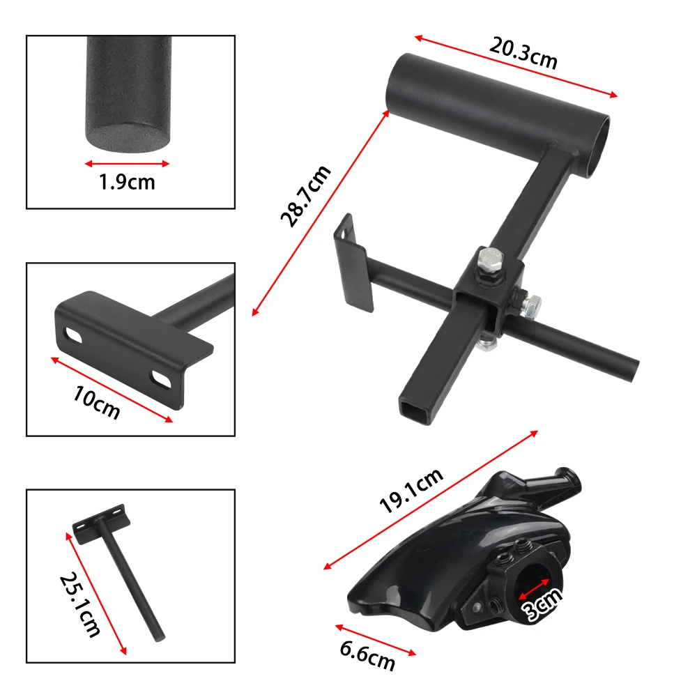 Manual Tire Changer Machine Duck Head Modification Welding Kit Black Tire Changer Machine Tool For Most Car Wheels XLB-1173-BK