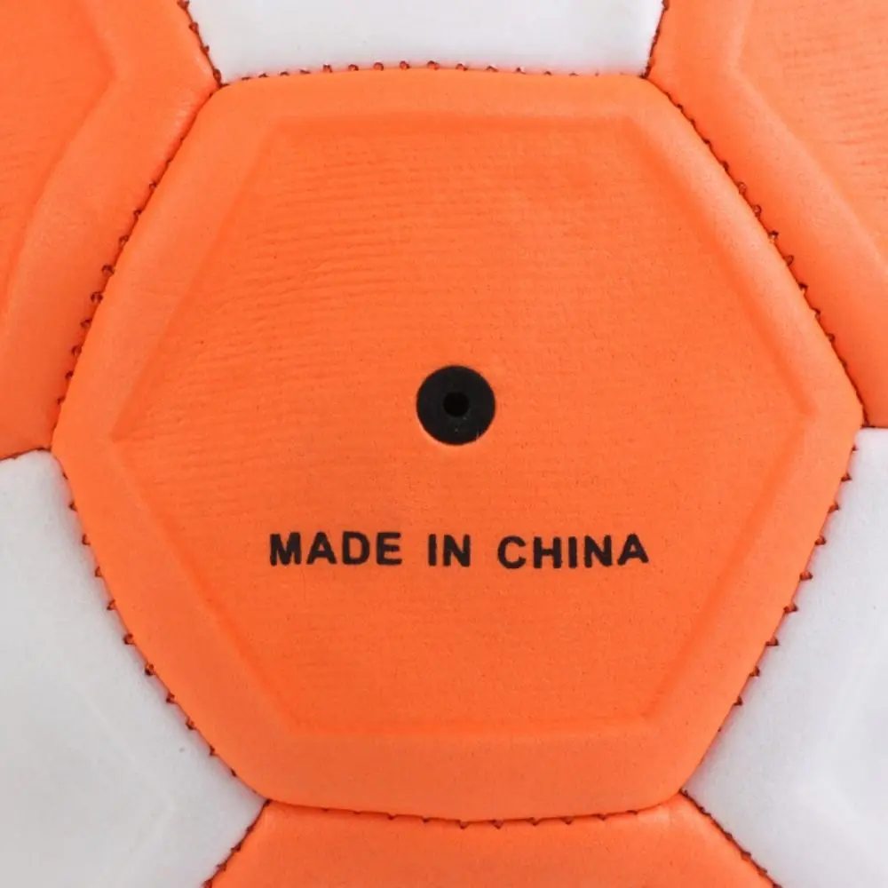 Freizeitgröße 3/4/5 Kurve Fußball Kurve Linien Freizeit Jugend Fußballspiel Geschenk Orange Match Football Kick Curving