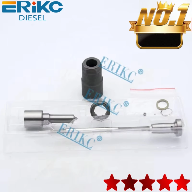 ERIKC 0445110190 Fuel Injector Nozzle DSLA154P1320 Valve F00VC01045 Nut F00VC14012 Overhaul Repair Kits Diesel CR for DODGE Benz