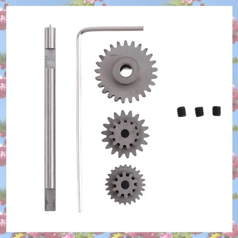 L81A 2025-โลหะเกียร์ 370 มอเตอร์และเกียร์เหล็กสําหรับ WPL D12 D42 1/10 RC รถอะไหล่อัพเกรดอุปกรณ์เสริม