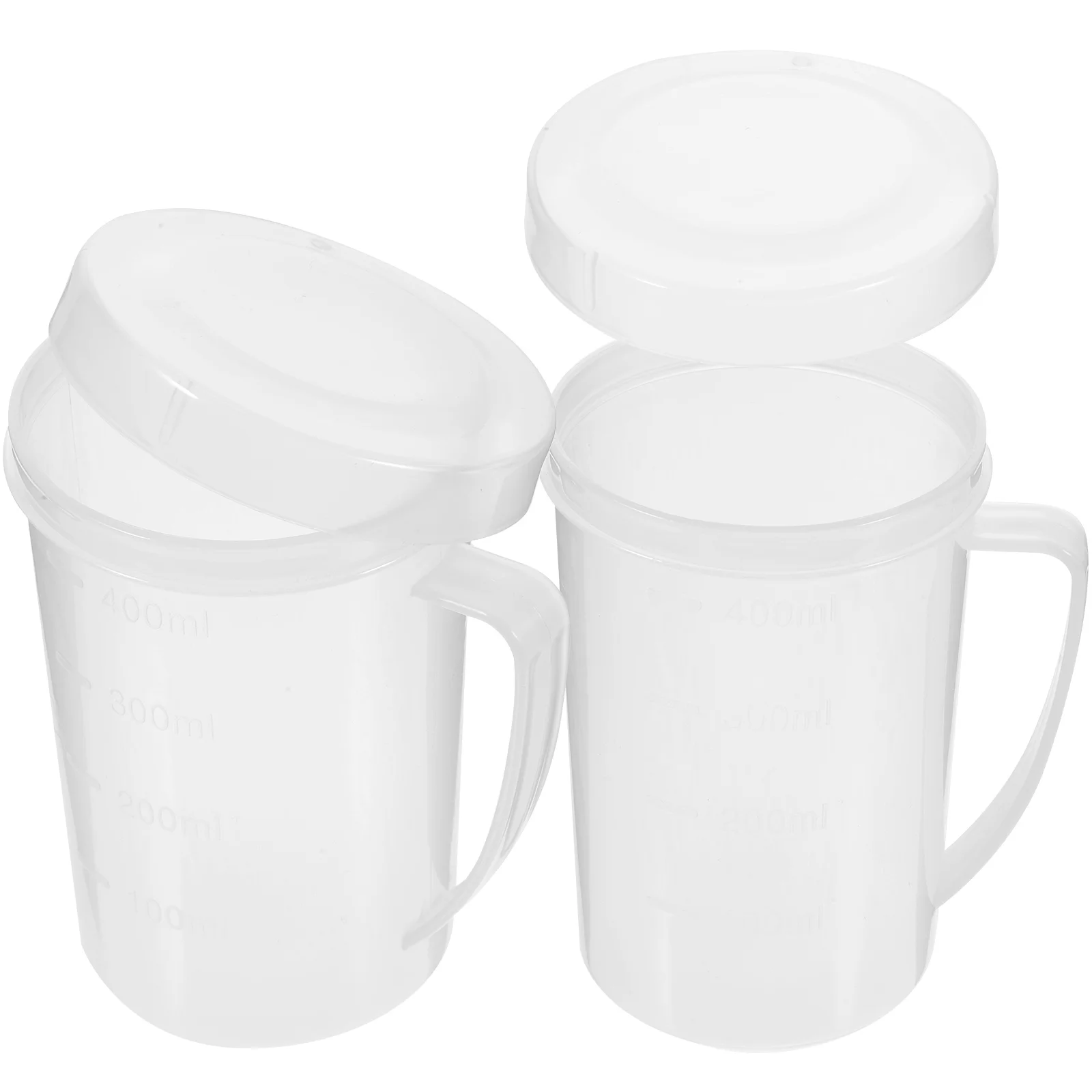 2 pçs copo de leite copo de café micro-ondas forno espresso jarros de vapor caneca de sopa de microondas copos de soja de água transparente