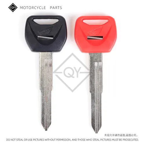 LQYL llave de motocicleta sin cortar, llaves de repuesto en blanco para HONDA CBF300 CBR300 VFR800 NT700V CBR600RR CBR1000RR CB750 CB900F CB1000R CB