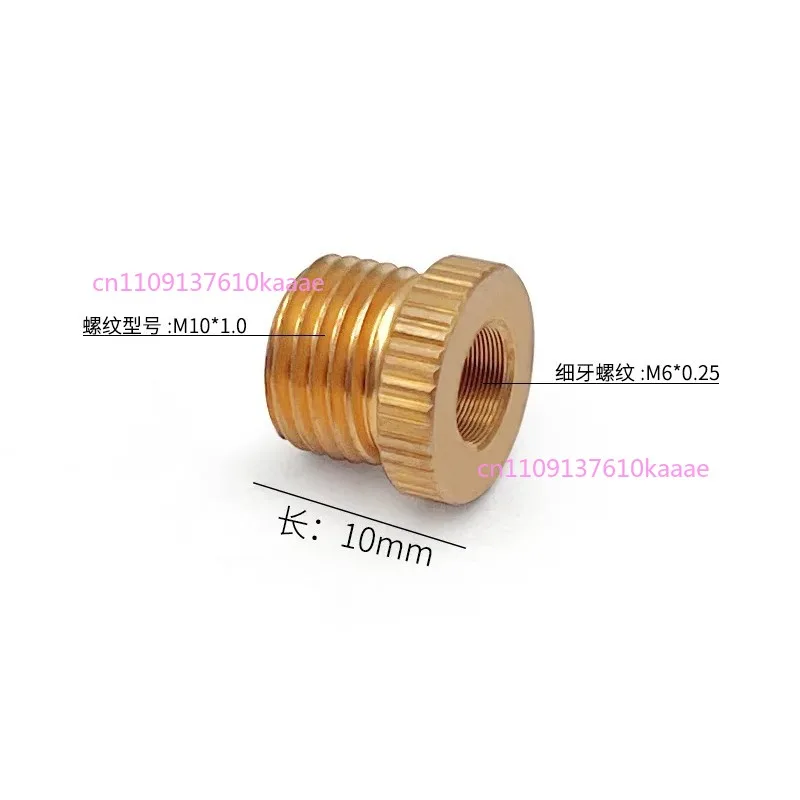 

Прецизионная оптическая резьбовая втулка с мелкой резьбой и внешней резьбой M4x0.25, M6x0.25, возможность индивидуального заказа