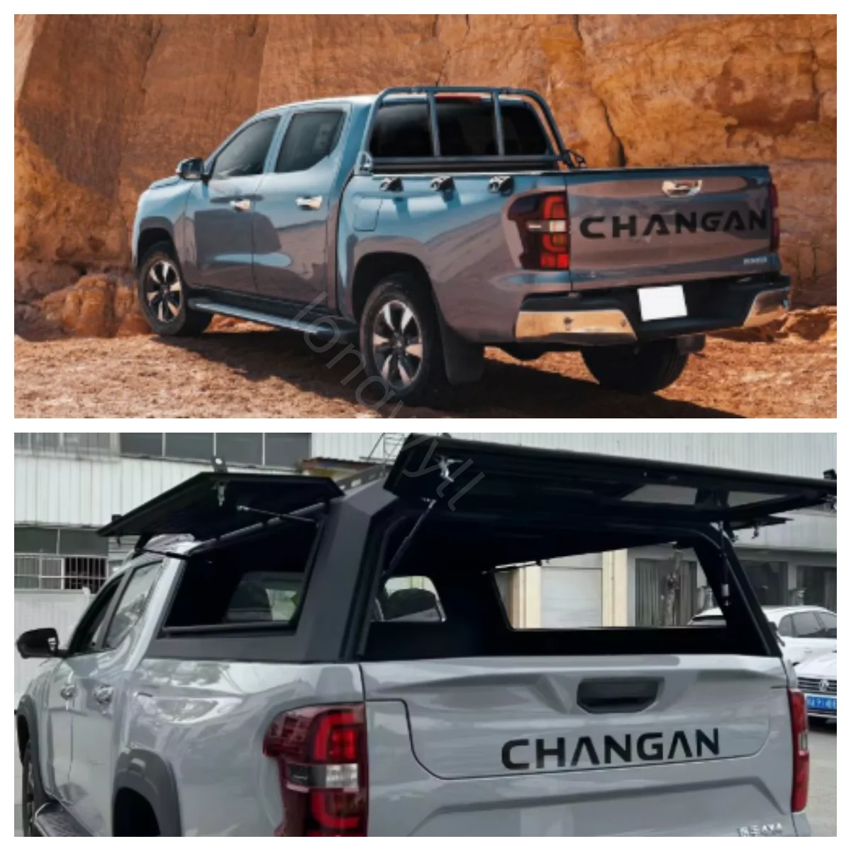 

CoolCar индивидуальный жесткий алюминиевый жесткий верхний навес для Changan Kaicene HunterTruck, топпер для ванны, водонепроницаемый навес