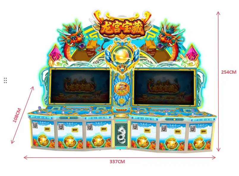 1pcsHot Sale 8-Player Skill Fishing Game Machine Coin Operated Arcade Hunter Fish Table Popular Gaming Fish Table