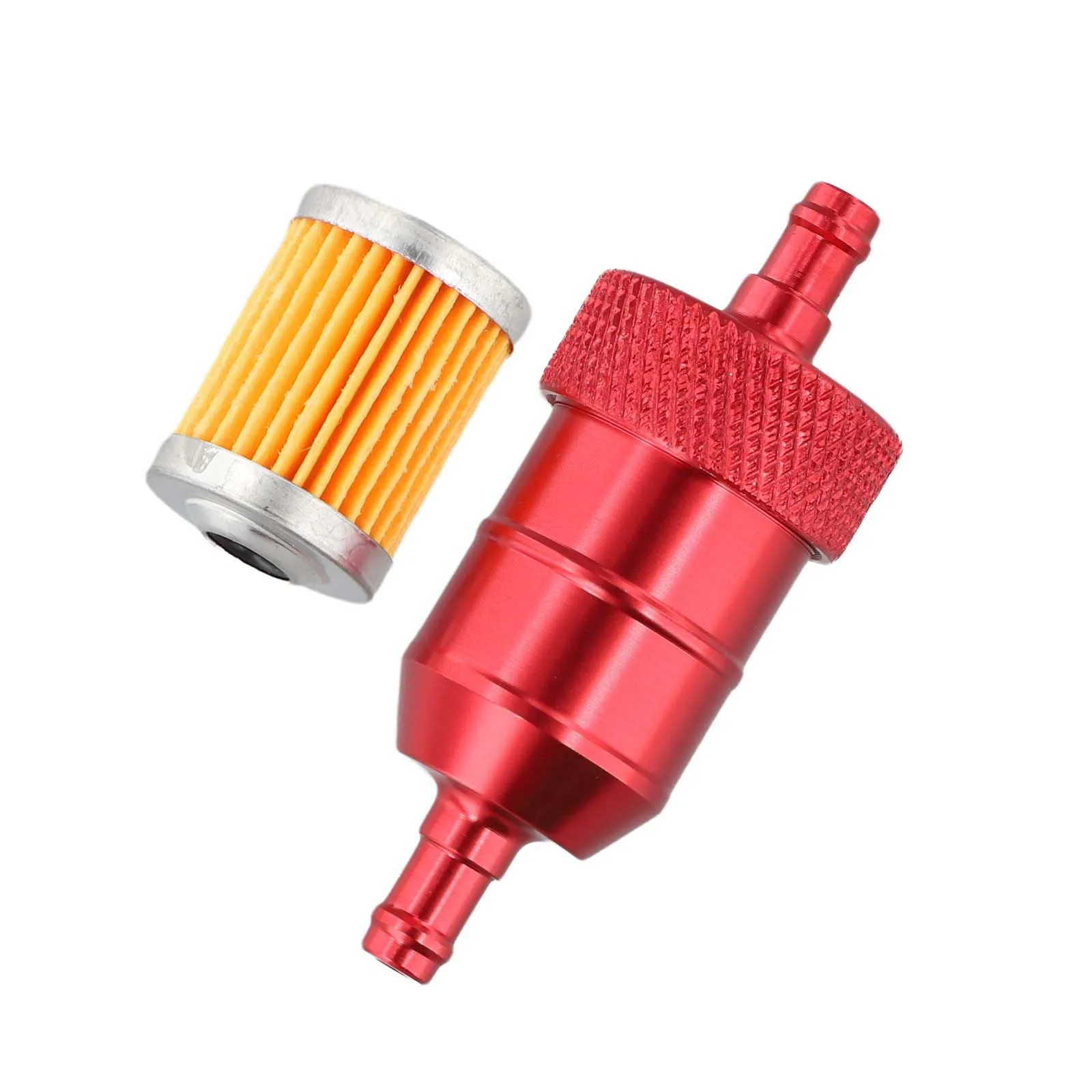 

Компактный топливный фильтр, алюминиевый топливный фильтр для обслуживания мотоциклов, золотой эффективный фильтр топливной линии, фильтр для квадроциклов