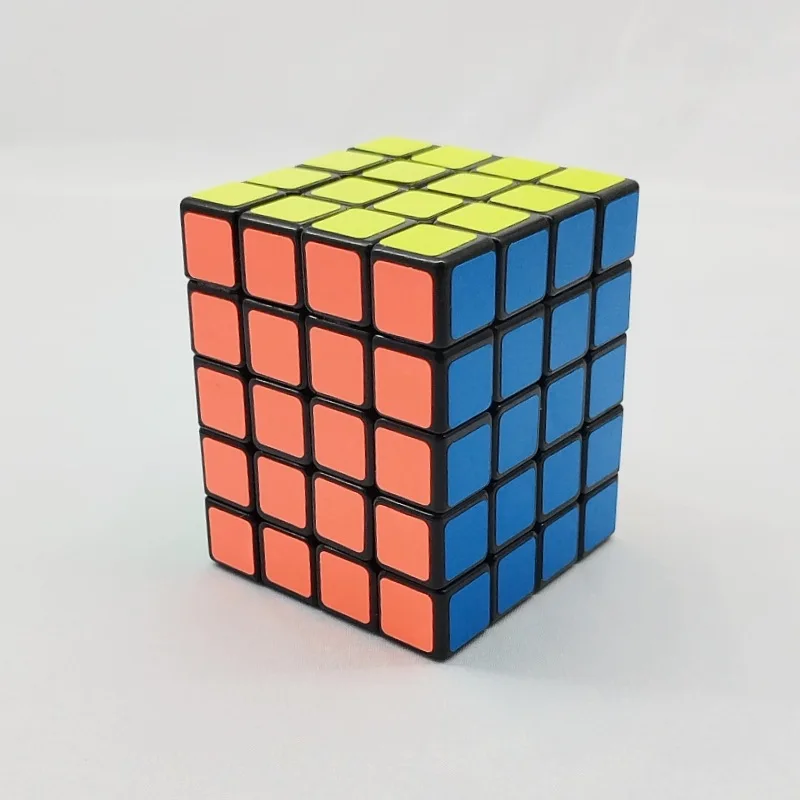 [Wisdom] Pseudo 445 Magic Cube 4x4 Deformation Puzzle 445 Camouflage Cube Pseudo-4445 Magic Cube Fidget Toy Kids Gift