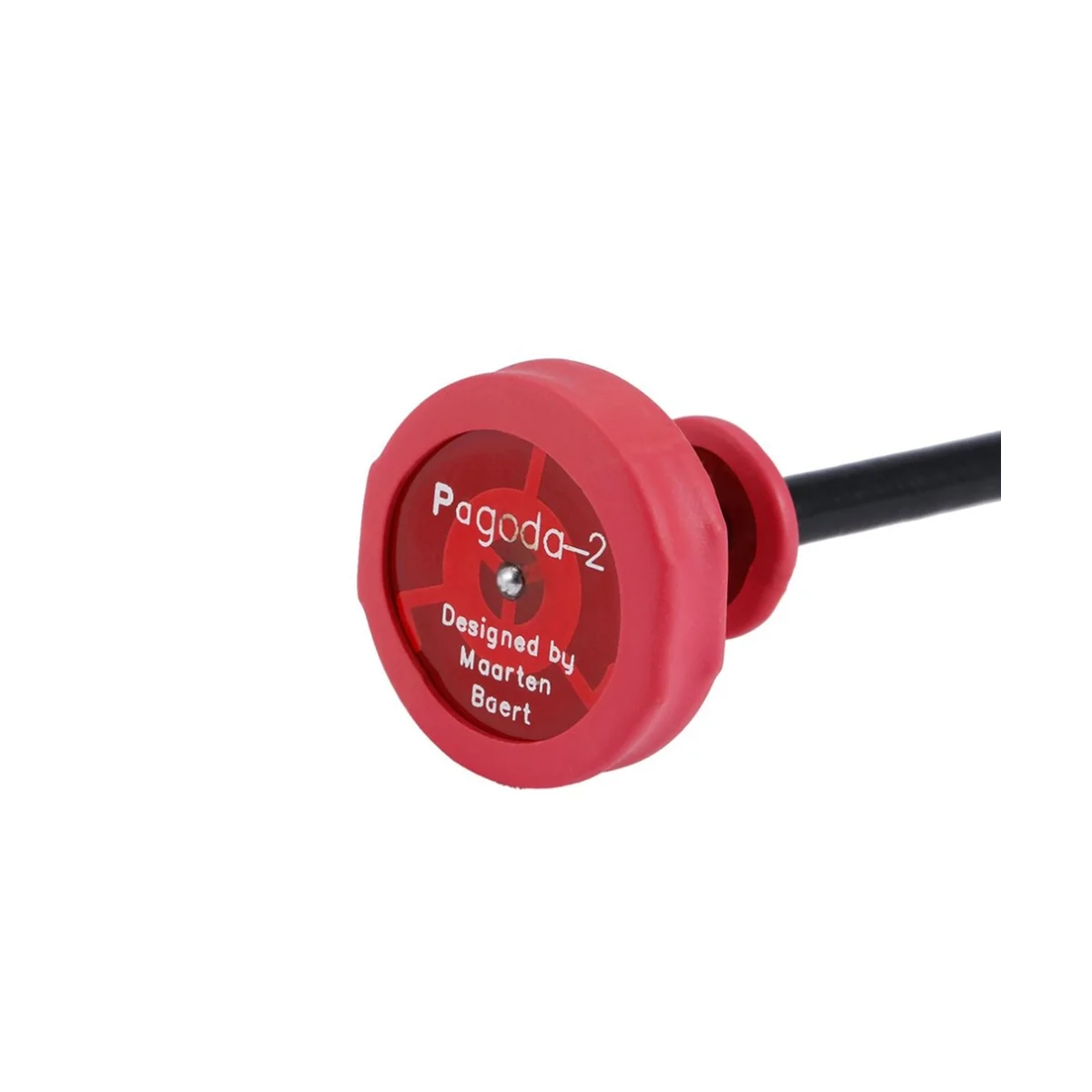 Para Pagoda 2 5.8G 5DBi 50W Omnidirecional Omni FPV Flat Panel Pagoda Antena RHCP SMA/RP-SMA 80Mm (Pin Vermelho)