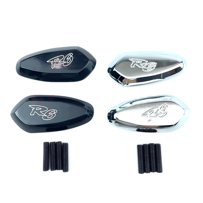 

Motorcycle Black Mirror Block Off Base Plates For Yamaha YZF-R6 1999-2007 YZF R6 1999 2000 2001 2002 2003 2004 2005 2006 2007