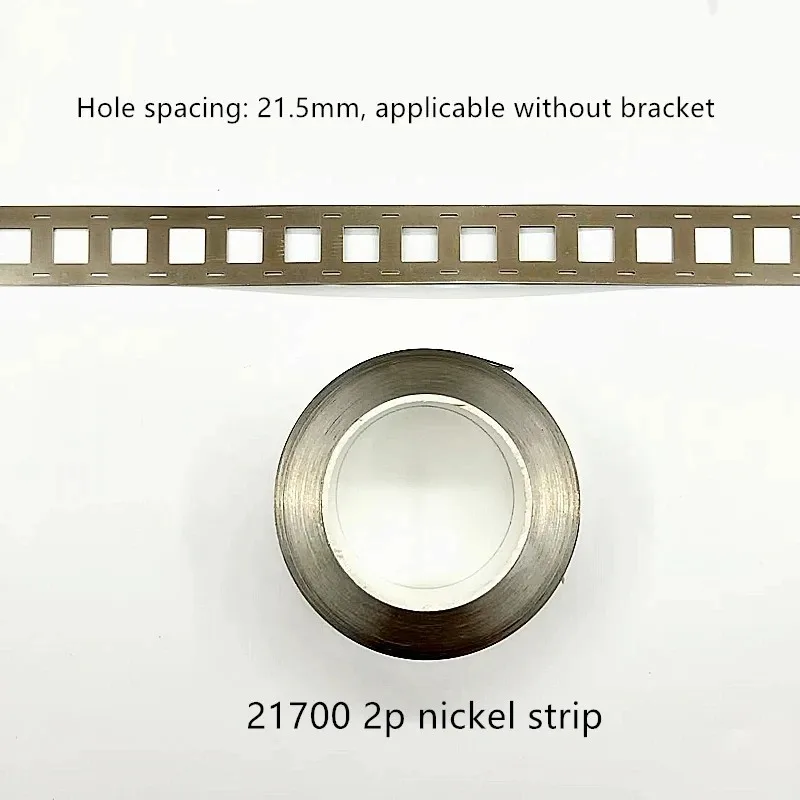 1Meter Center Distance 21.5mm Nickel Strip Lithium Battery Nickel Strips For 21700 Battery Pack Spot Welding Nickel Belt