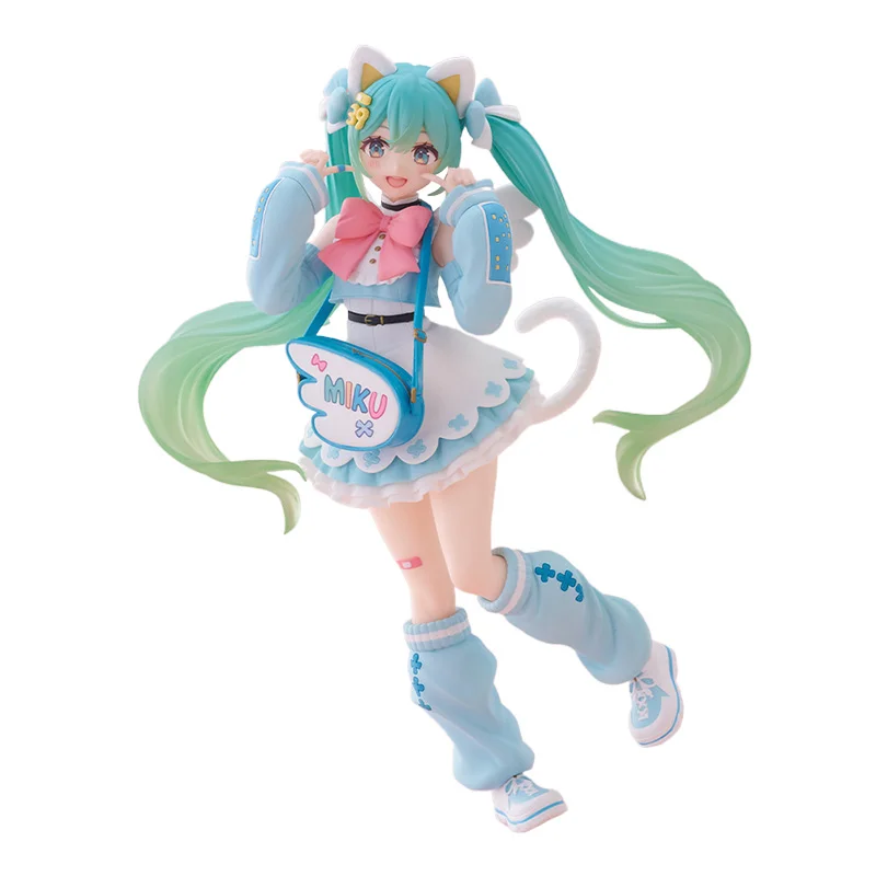 متوفر في المخزون الأصلي TAITO Hatsune Miku موضة يتوهم Ver أنيمي نموذج لجسم جمع هدية عيد ميلاد دمية الحلي لعبة الهدايا #6