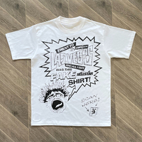 2025 New HS11 HS77 Path To Paradise T Shirt Cotton Short Sleeve Streetwear Vintage Box Logo Fashion Top