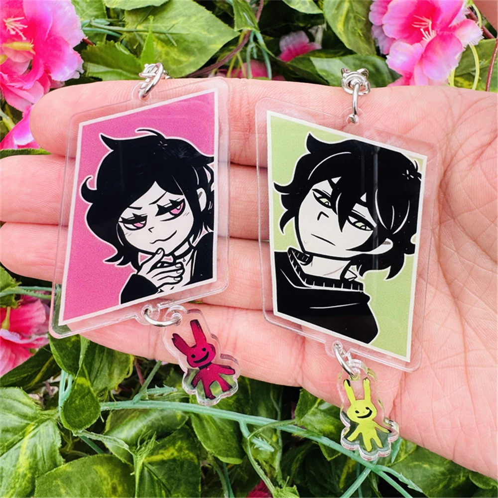 Game The Coffin of Andy and Leyley Cosplay Badge Keychain Accessories Halloween Pendant Prop Gift image 2