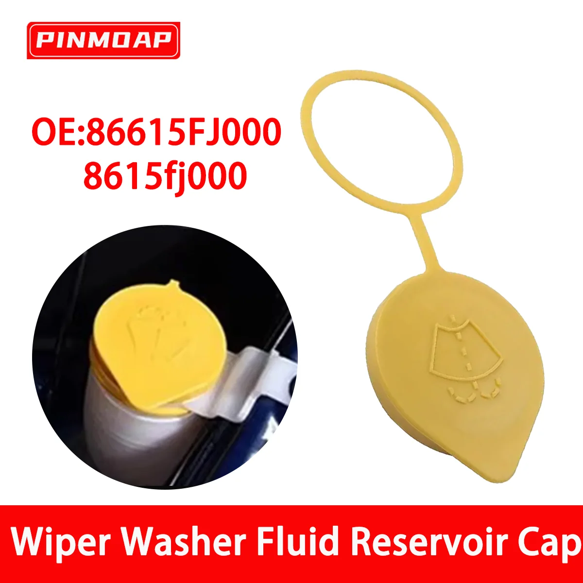 Car Windshield Wiper Cleaning Fluid Reservoir Cover 86615FJ000 8615FJ000 Suitable For Subaru Forester Impreza Crosstrek WRX STI