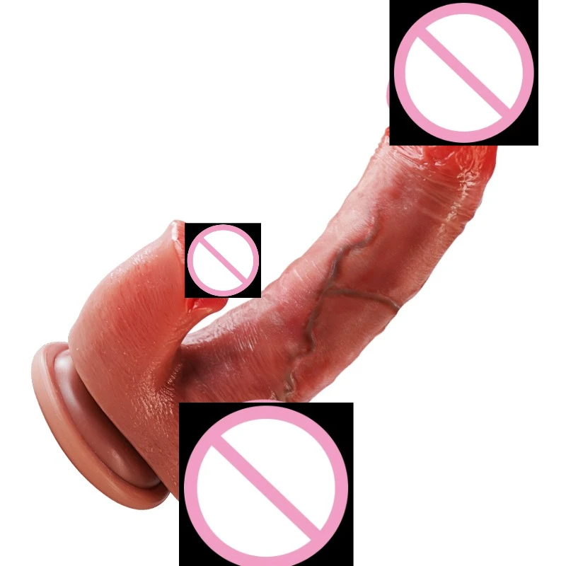 Big Dick Realistic Dildo Telescopic Thrusting Vibrator Female Masturbator Anal Plug Adult Sex Toys for Women Men Realistic Dildo