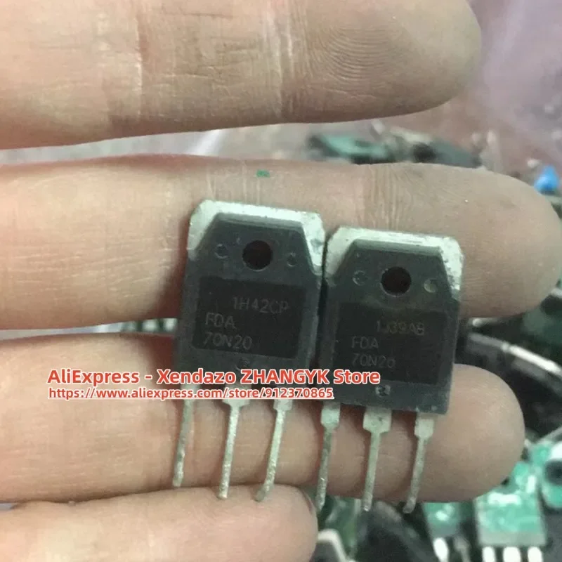 10PCS/LOT FDA70N20 70N20 TO-247 N-Channel MOSFET Transistor