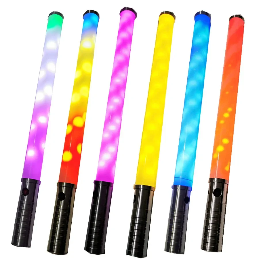 

60CM Handheld Dancing LED Strobe Baton Flash Stick Fireworks Sparklers Light Nightclub Bar led VIP Service Strobe Stick