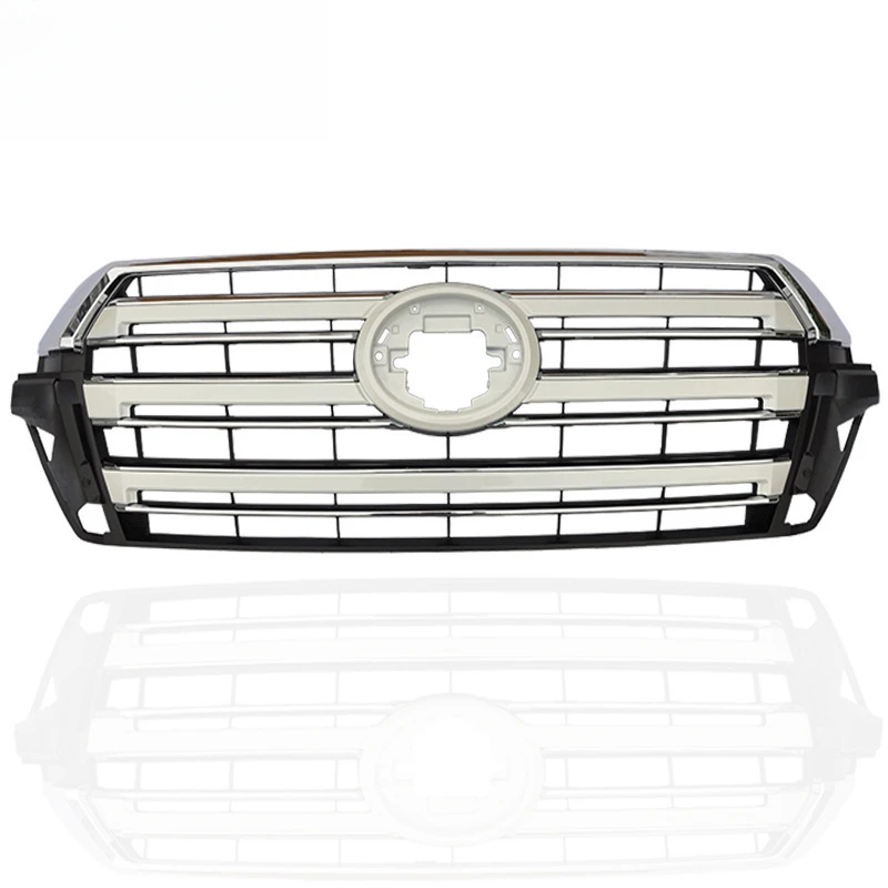 

Подходит для Land Cruiser FJ200 2016-2019: Рамка решетки радиатора Land Cruiser из ABS-пластика, окрашенная, для внедорожной модификации автомобиля