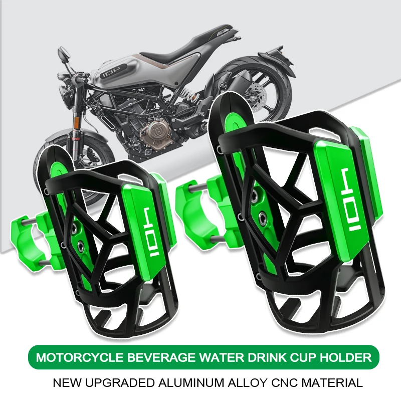 

For LOGO Svartpilen 250 701 401 VITPILEN 901 Motorcycle Water Bottle Cage Drink Cup Holder Sdand Mount Accessories