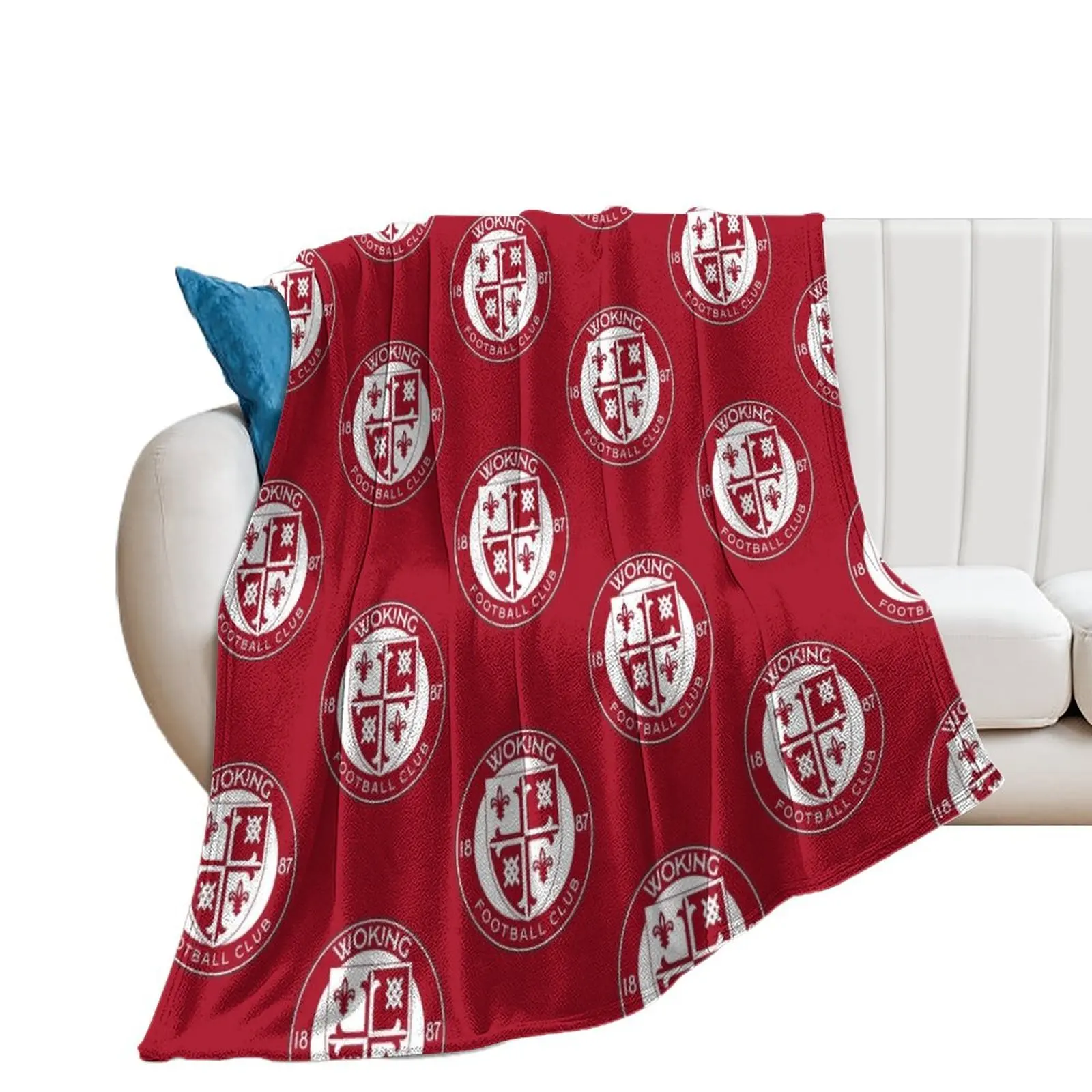 

WOKING FC Throw Blanket Sofa Throw Shaggy Summer Quilt Blankets