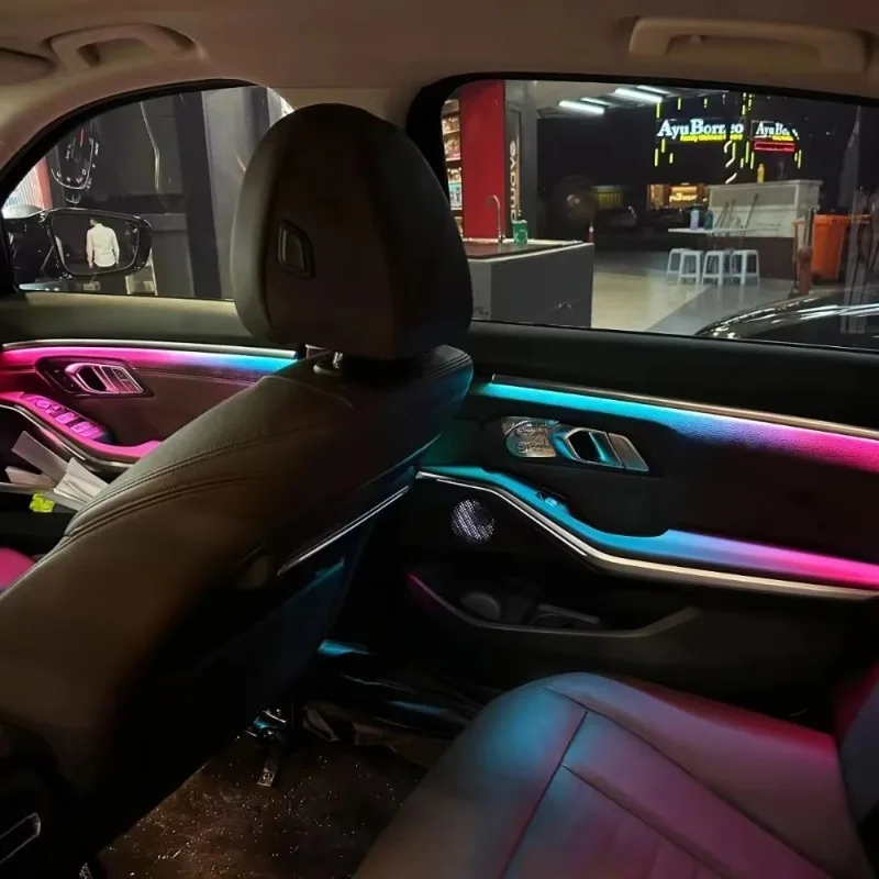 For 3 Series G20 2020-2025 Plug and Play Car Atmosphere Light Upgrade, High Quality G20 Dynamic Symphony Ambient Interior Light