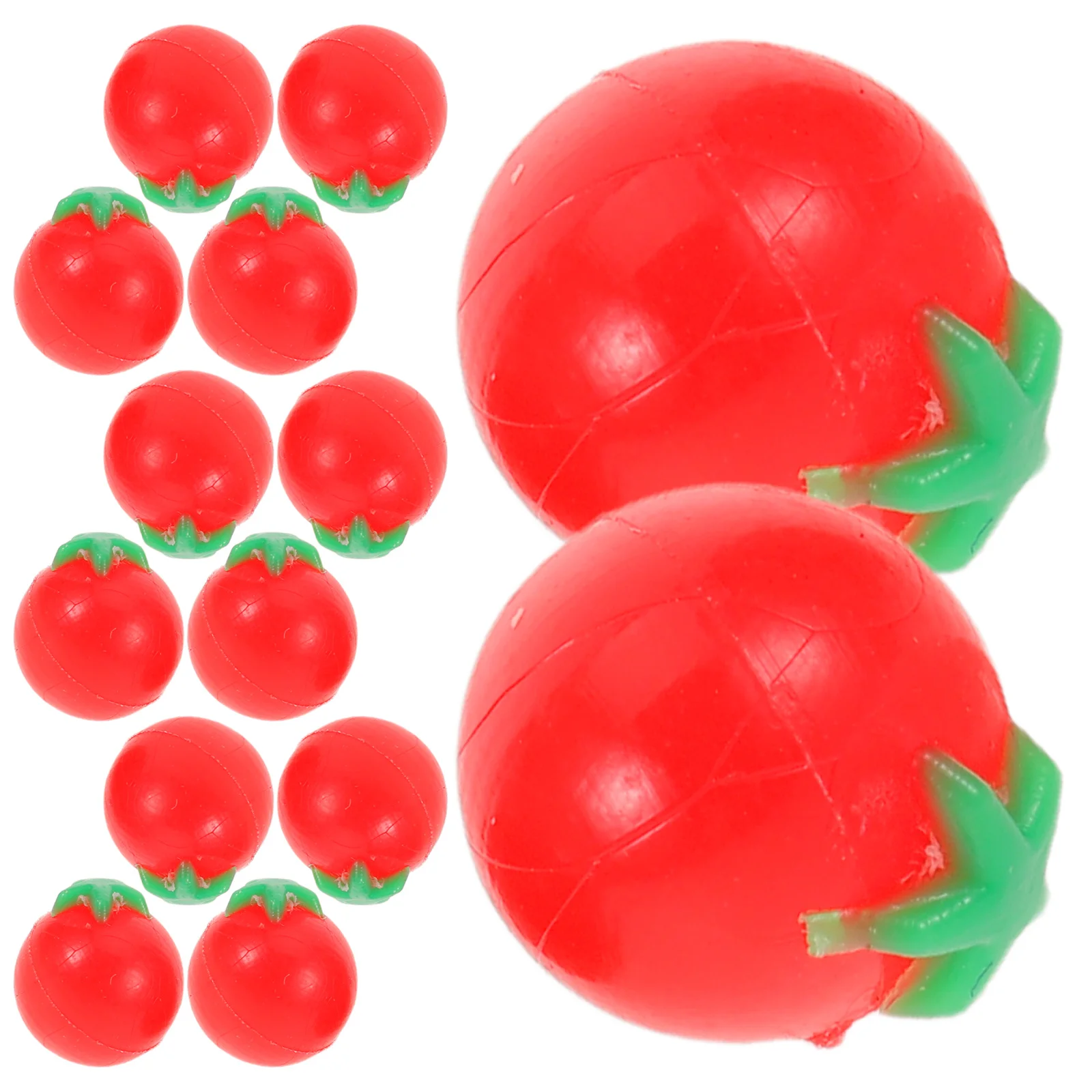 

100pcs Mini Dollhouse Vegetables Realistic Tiny Faux Food Props For Pretend Educational Montessori Tools